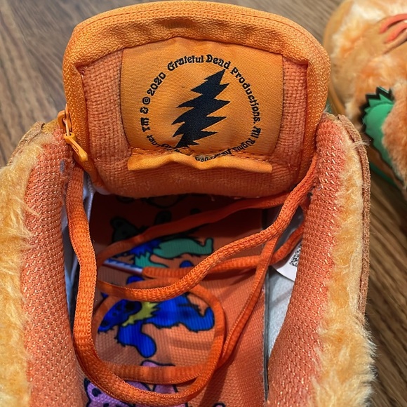 Men’s Nike SB Dunk Low x Grateful Dead Orange Bear 2020 Sneakers. Size 10. - Picture 8 of 17